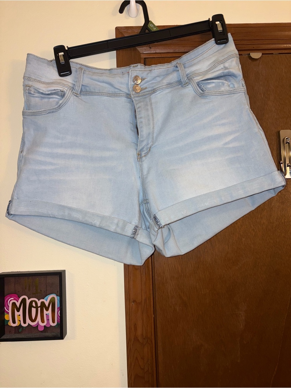 Wax Jean Light Wash Women's Denim Shorts